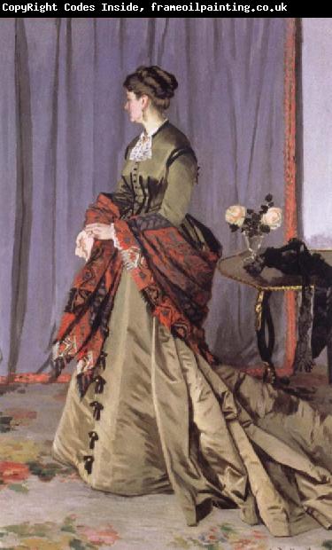 Claude Monet Portrait of Madame Louis Joachim Gaudibert